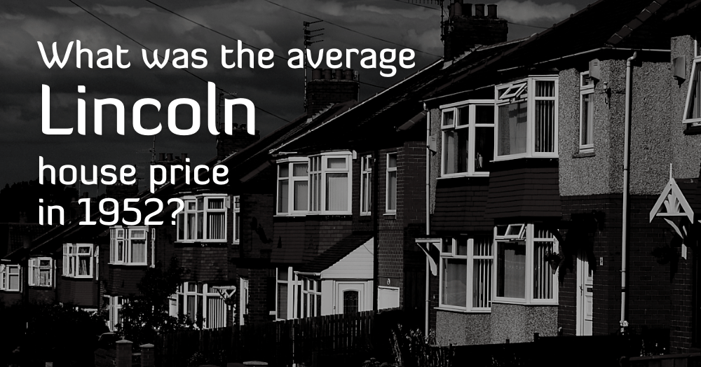 What Was the Average Lincoln House Price in 1952?