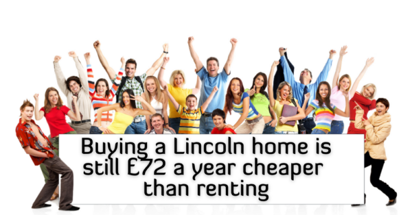 Buying a Lincoln Home is Still £72 a Year Cheaper Than Renting