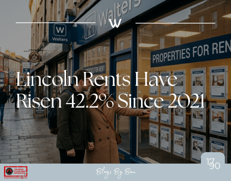 Lincoln Rents Have Risen 42.2% Since 2021